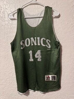 Sonics Basketball Revers-able Practice Jersey